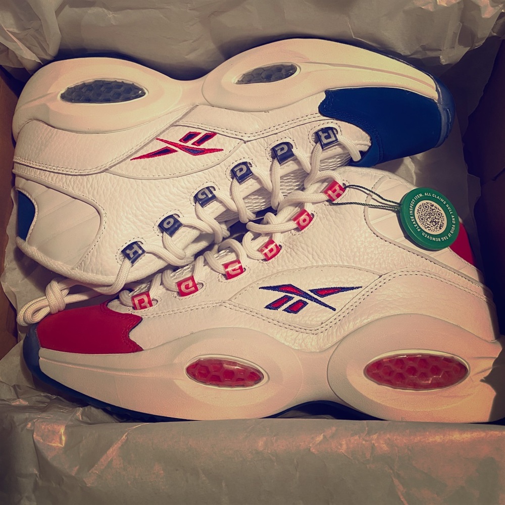Reebok Question Mid Double Cross, size 9.5M